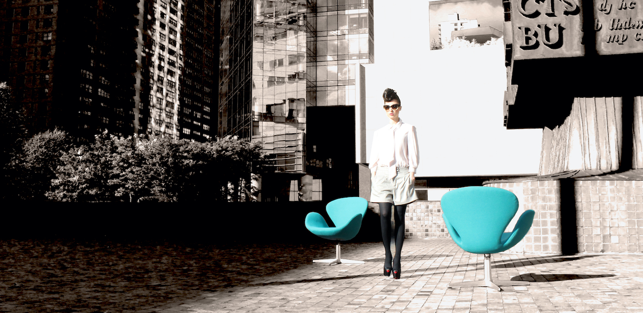 Mod Restoration reupholsters Fritz Hansen swan chairs