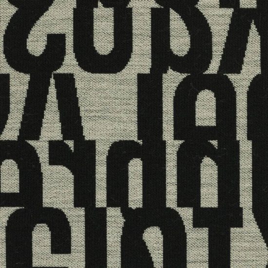 Letters fabric Aagaard Andersen for Kvadrat